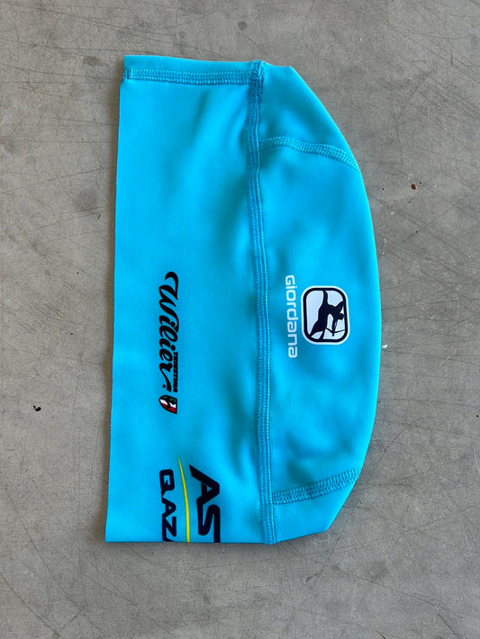 Skull Cap / Helmet Liner Thermal | Giordana | Astana Qazaqstan | Pro-Issued Cycling Kit