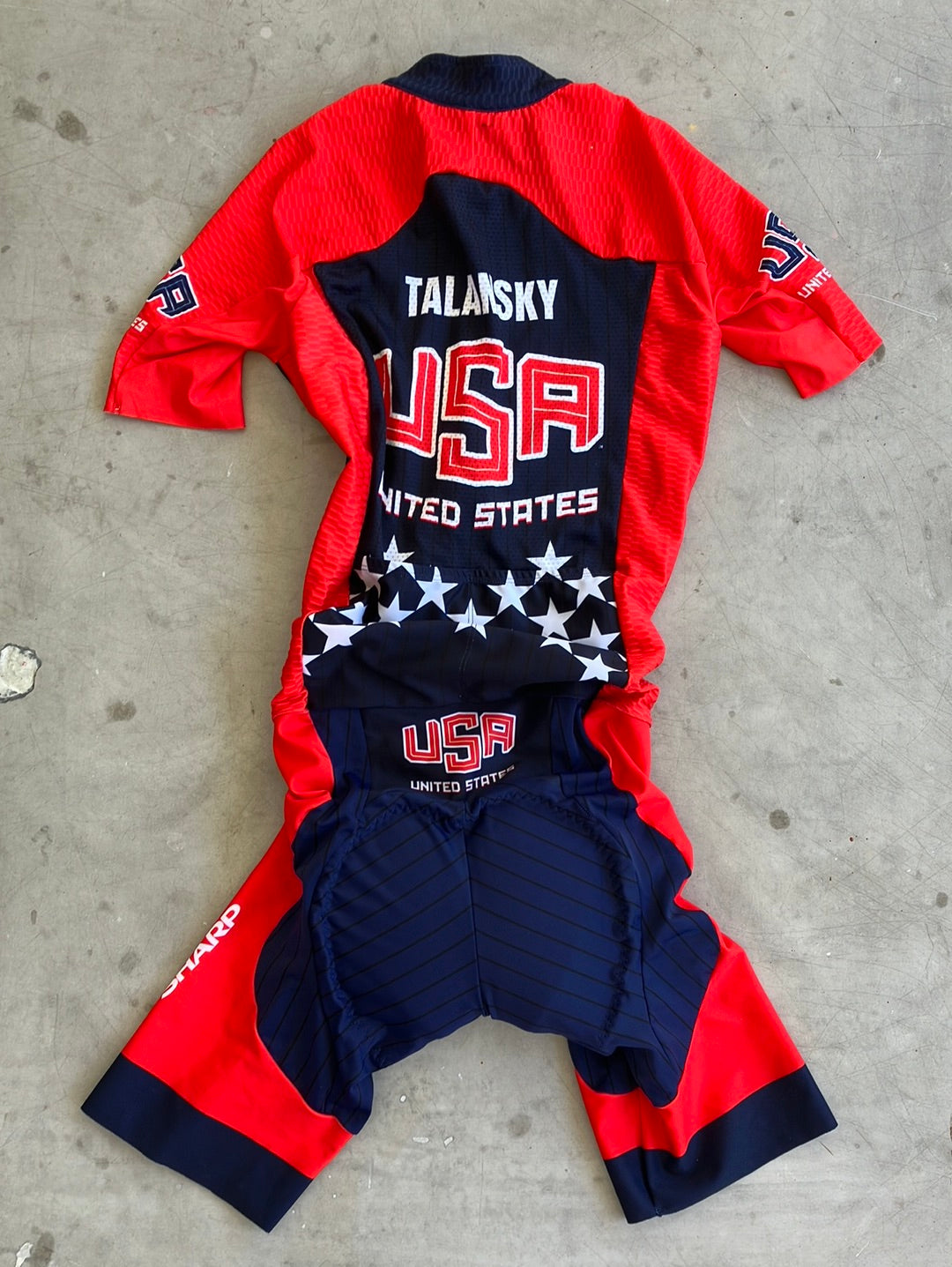 Aero Road Suit | Cuore | USA Men National Team | Pro-Issued Cycling Kit