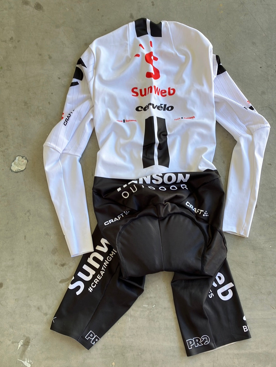 Long Sleeve TT Suit | Craft | Sunweb | Pro Cycling Kit