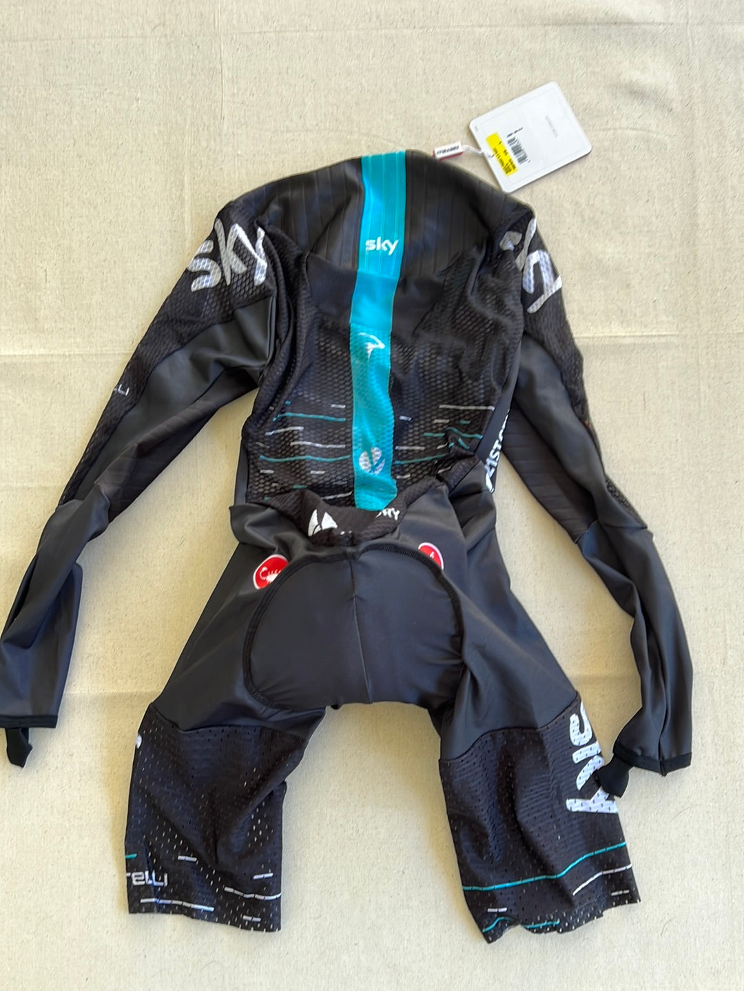 TT Suit Long Sleeve Body Paint 3.3 | Castelli | Team Sky | Pro Cycling Kit