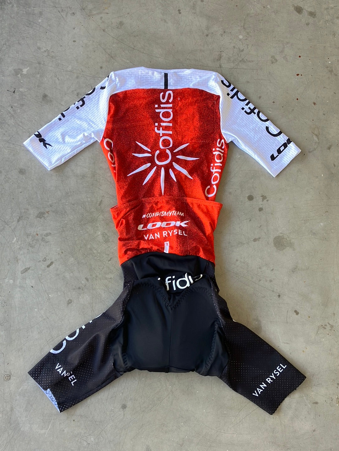 Road Suit / Race Suit Summer Lightweight Womens | Van Rysel | Cofidis Womens | Pro Cycling Kit