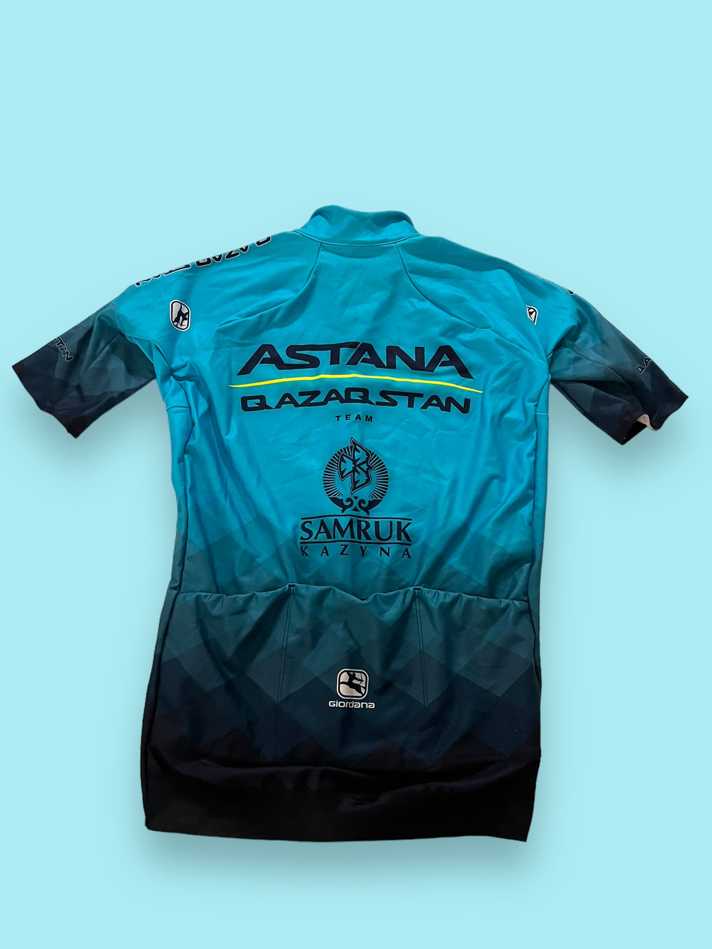 Short Sleeve Jersey Thermal Winter G-Shield | Giordana |  Astana | Pro Cycling Kit