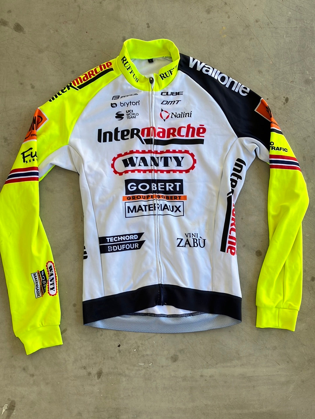 Winter Jersey Long Sleeve Thermal | Nalini | Intermarche Wanty | Pro-Issued Cycling Kit