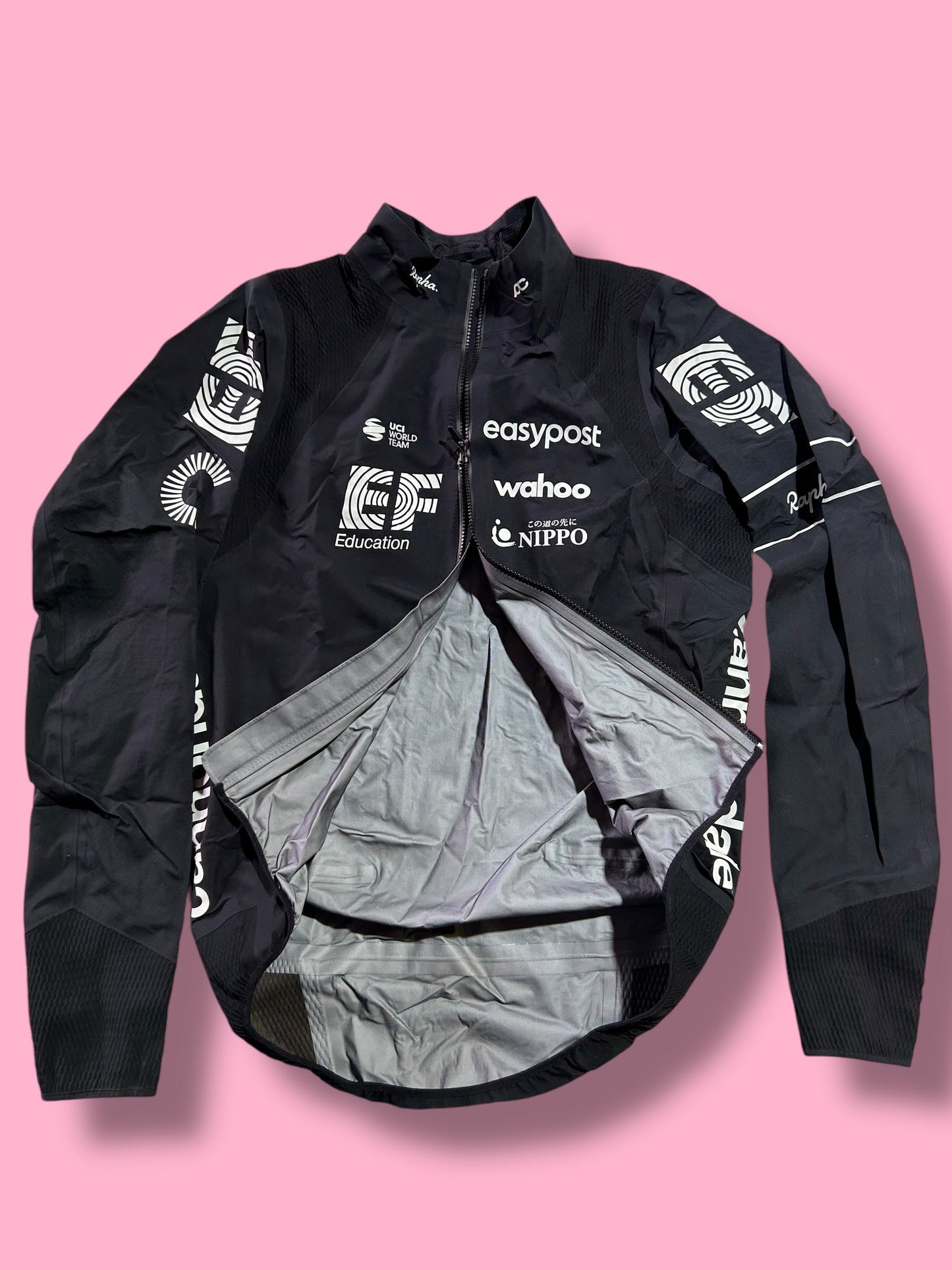 Gore Tex Rain Jacket Women's Winter New Style | Rapha Pro Team Women |  EF Education First  | Pro Cycling Kit