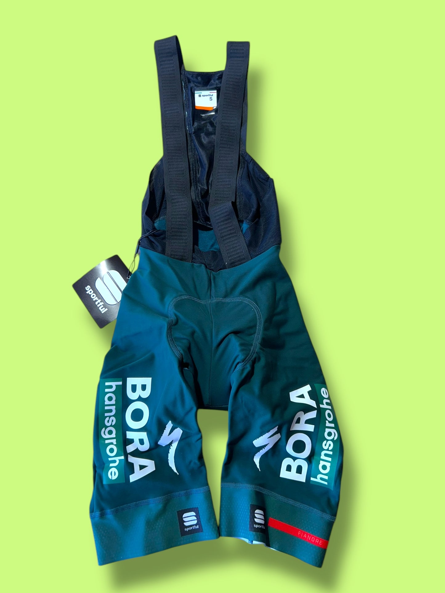 Bib Shorts Fiandre Team Issued Winter Bibs| Sportful | Bora Hansgrohe| Pro Cycling Kit