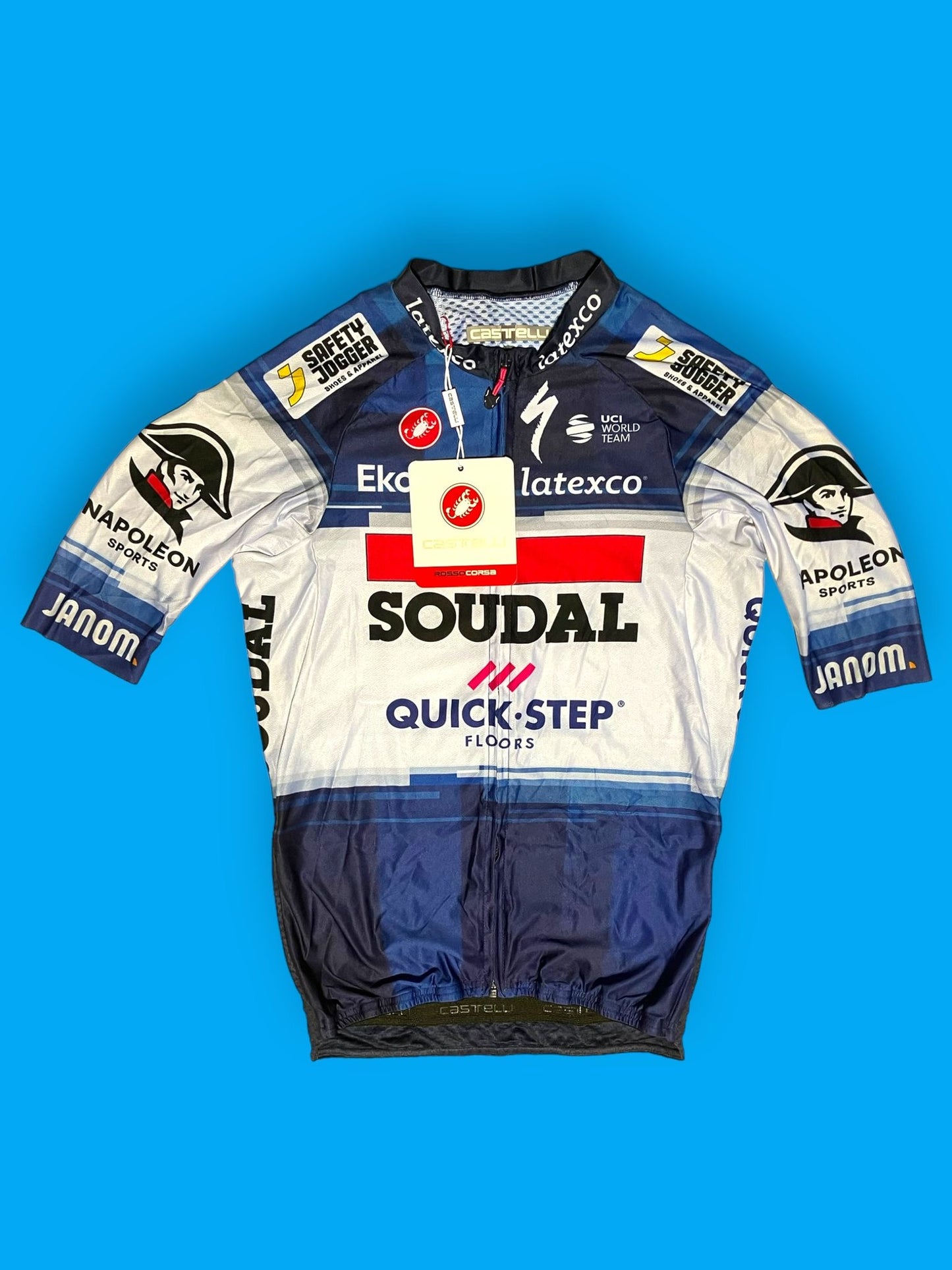 Aero Race Jersey 7.0 Short Sleeve | Castelli | Soudal / Deceuninck Quick-Step | Pro-Issued Cycling Kit