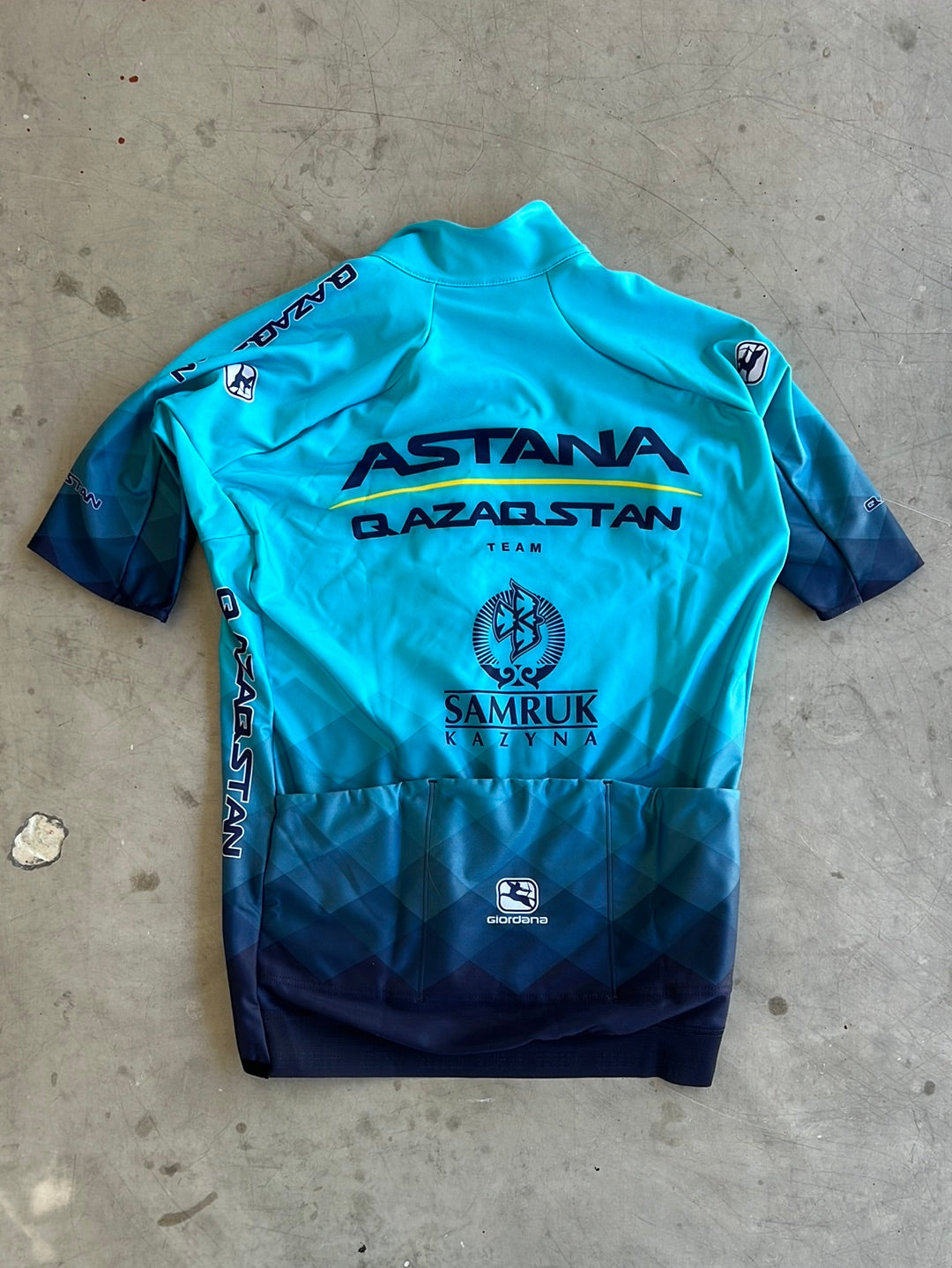 Short Sleeve Jersey Thermal Winter G-Shield | Giordana |  Astana | Pro Cycling Kit