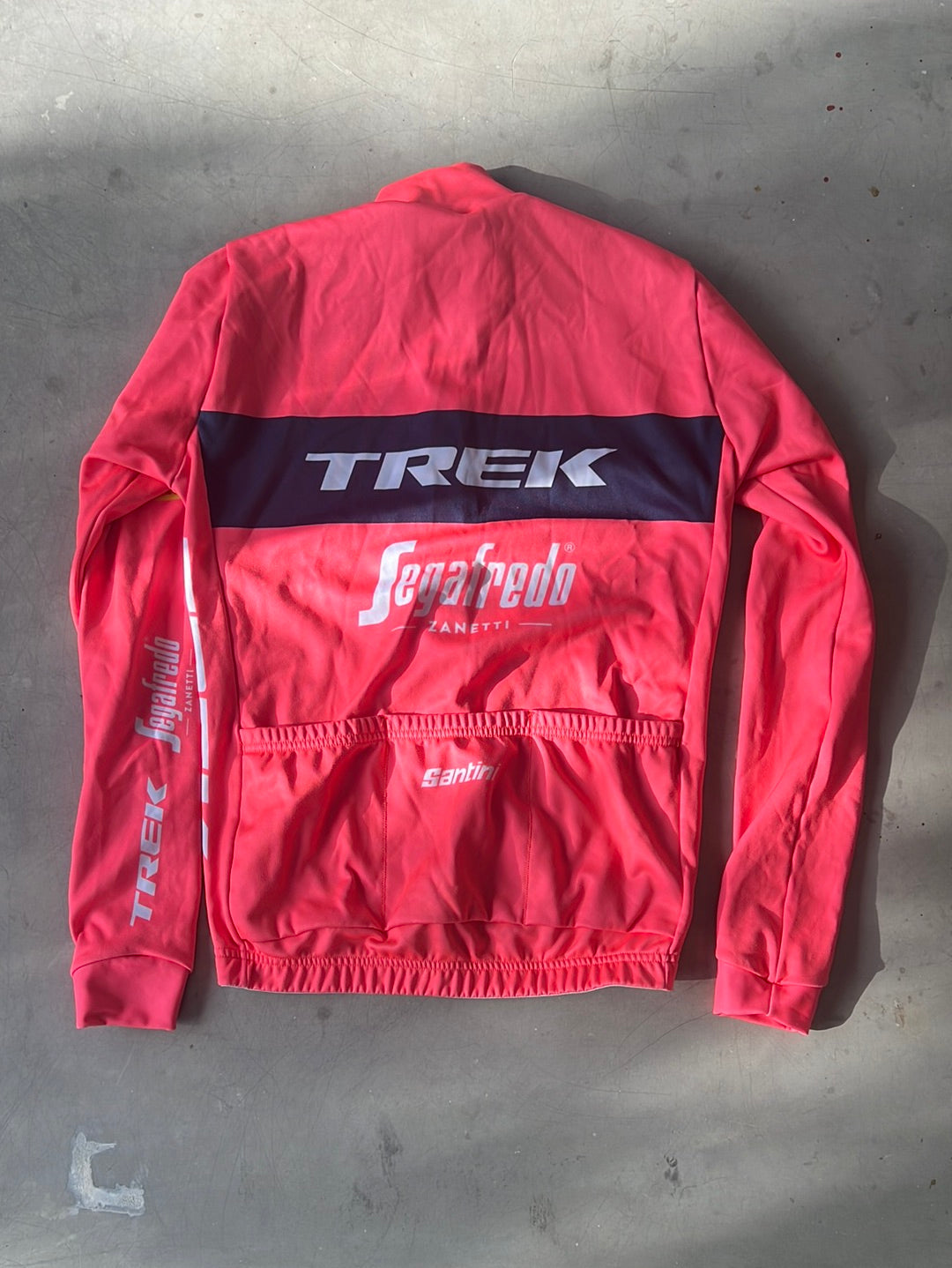 Long Sleeve Thermal Jersey | Santini | Trek Segafredo | Pro-Issued Cycling Kit