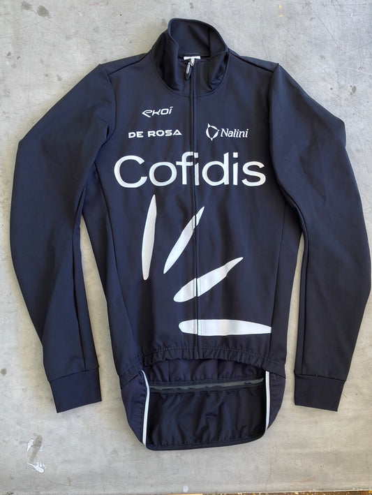 Cofidis | Nalini Long Sleeve Gabba Jacket | Black | Pro-Issued Pro Team Kit