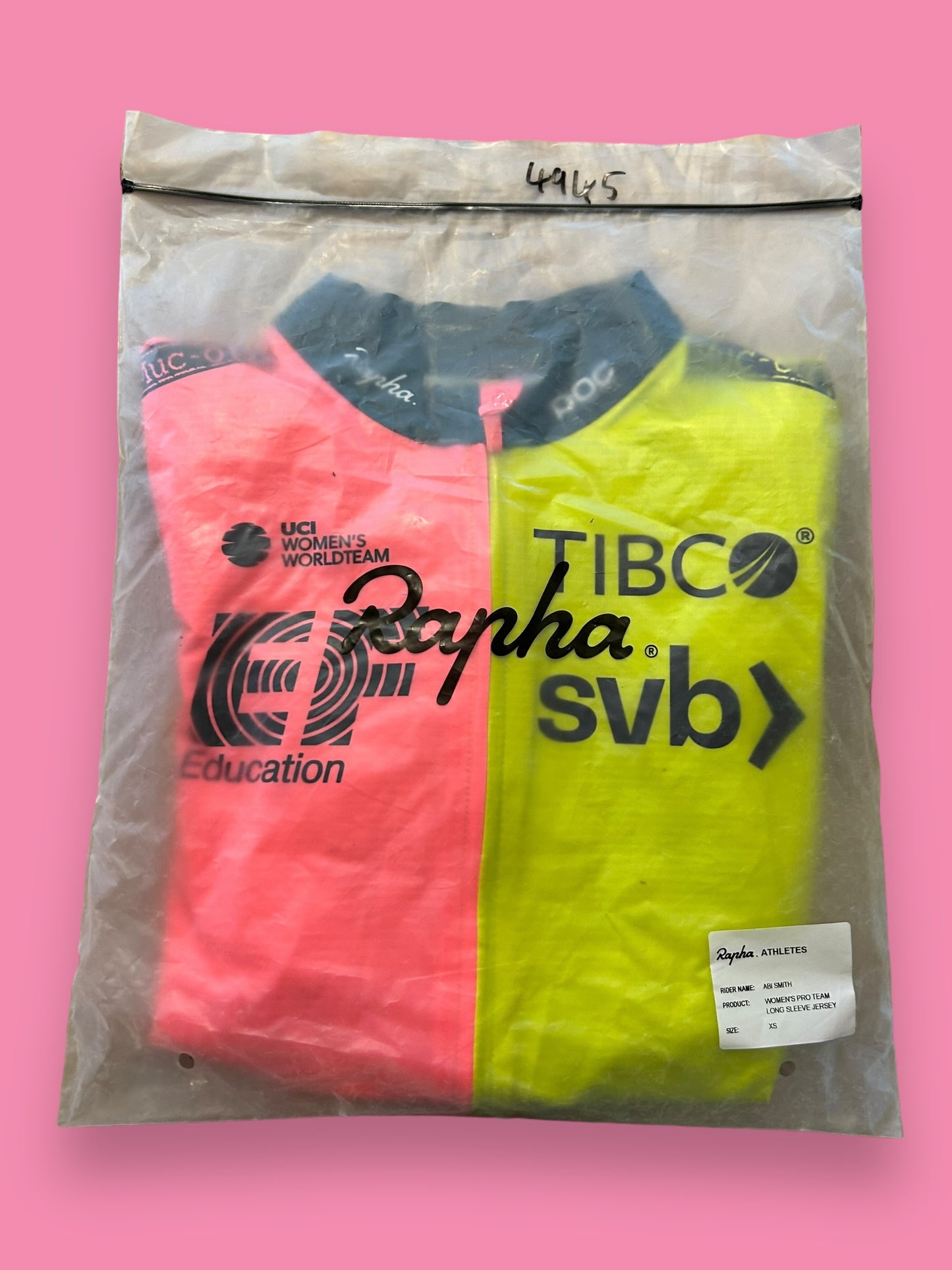 Thermal Long Sleeve Jersey Womens Giro D'Italia Switchout | Rapha Pro Team |  EF Education First  | Pro Cycling Kit