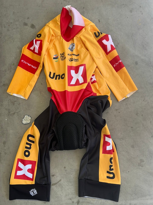 Uno-X | Bioracer Short Sleeve TT Suit | S | Pro-Issued Team Kit