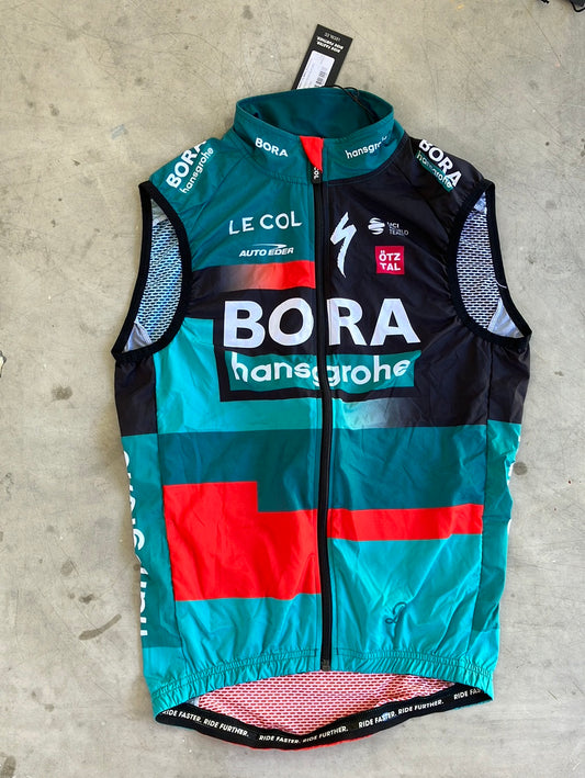 Pro Wind Vest / Gilet | Le Col | Bora Hansgrohe | Pro-Issued Cycling Kit