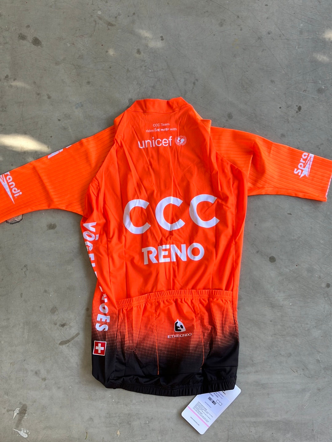 Short Sleeve Aero Jersey Lightweight  |Extendo |CCC Reno Giant |Pro Cycling Kit