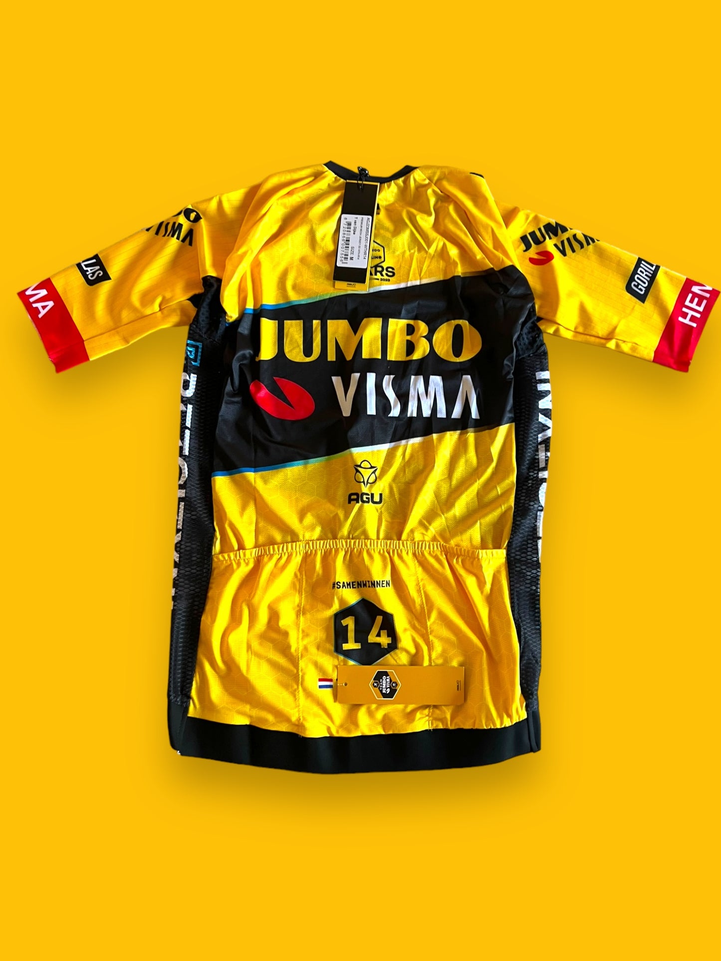 Summer Jersey Short Sleeve Mesh | Agu | Jumbo Visma | Pro Cycling Kit