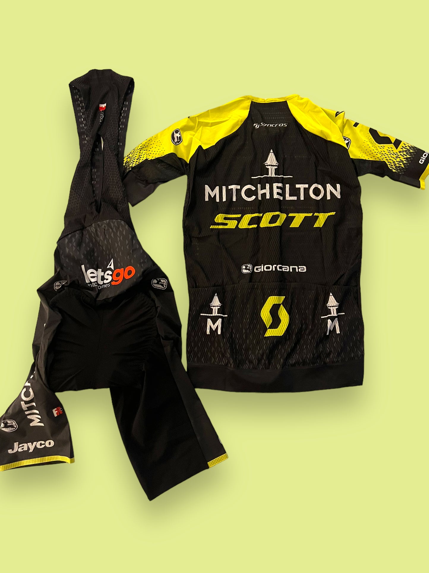 Cycling Kit Bundle - Summer Jersey & Summer Bib Shorts | Giordana | Mitchelton Scott Pro Team | Pro Cycling Kit