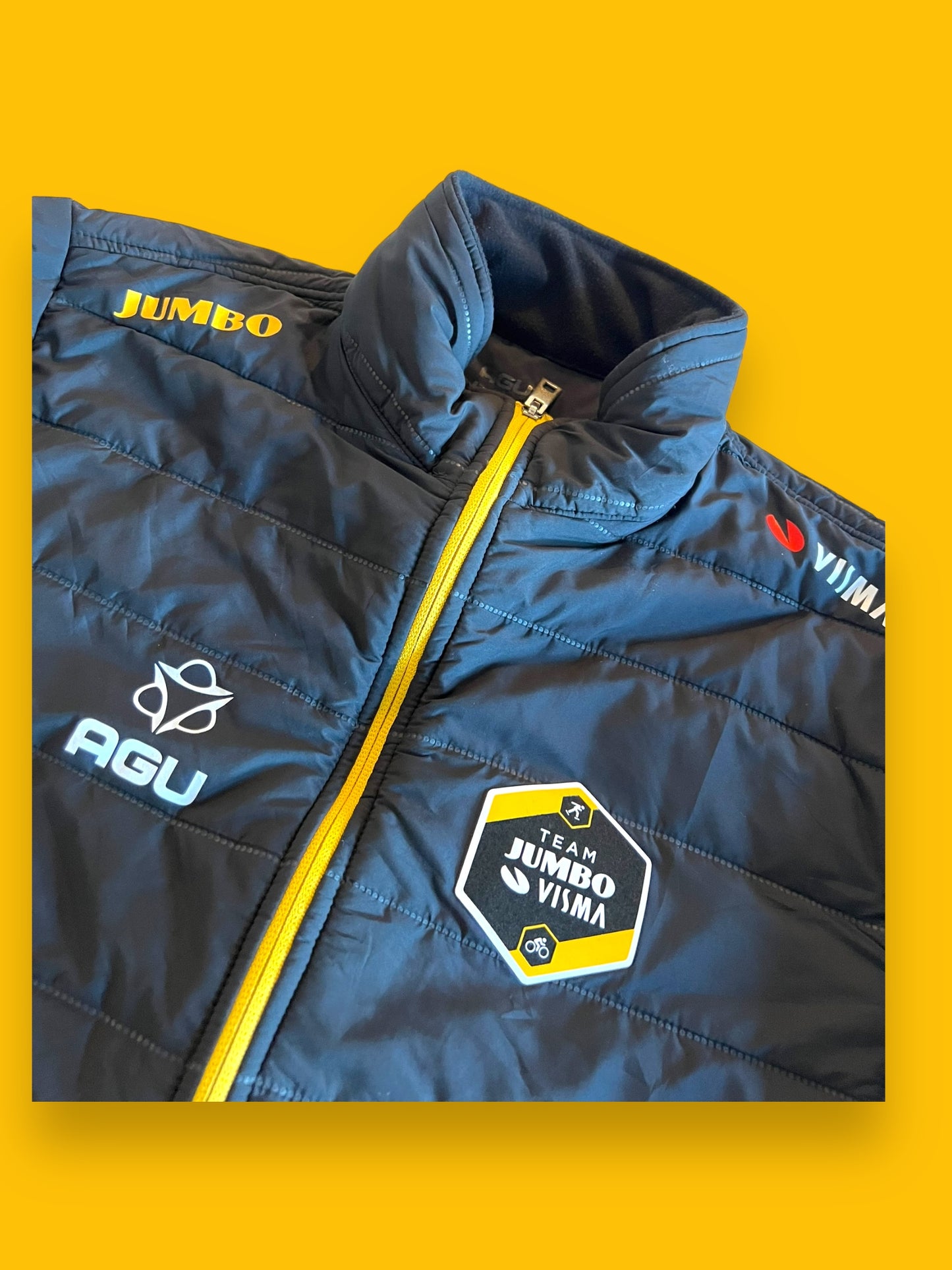 Casual Puffer Jacket Winter | Agu | Jumbo Visma | Pro Cycling Kit