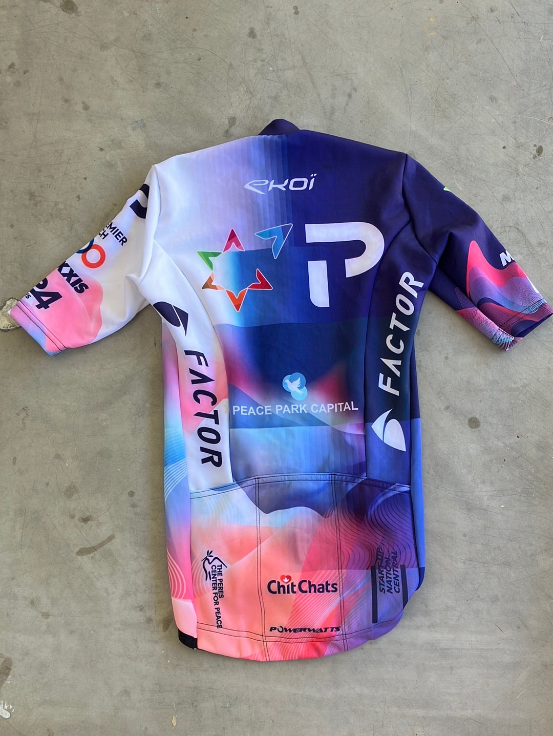 Short Sleeve Midweight Thermal Jersey | Ekoi | Israel Premier Tech IPT | Pro Cycling Kit