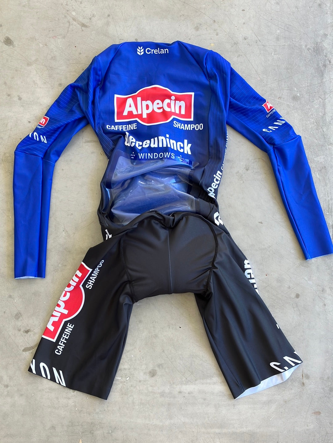 TT Skinsuit / Aerosuit  -  Aerodynamic Time Trial Race Suit | Kalas | Alpecin Deceuninck | Pro Cycling Kit