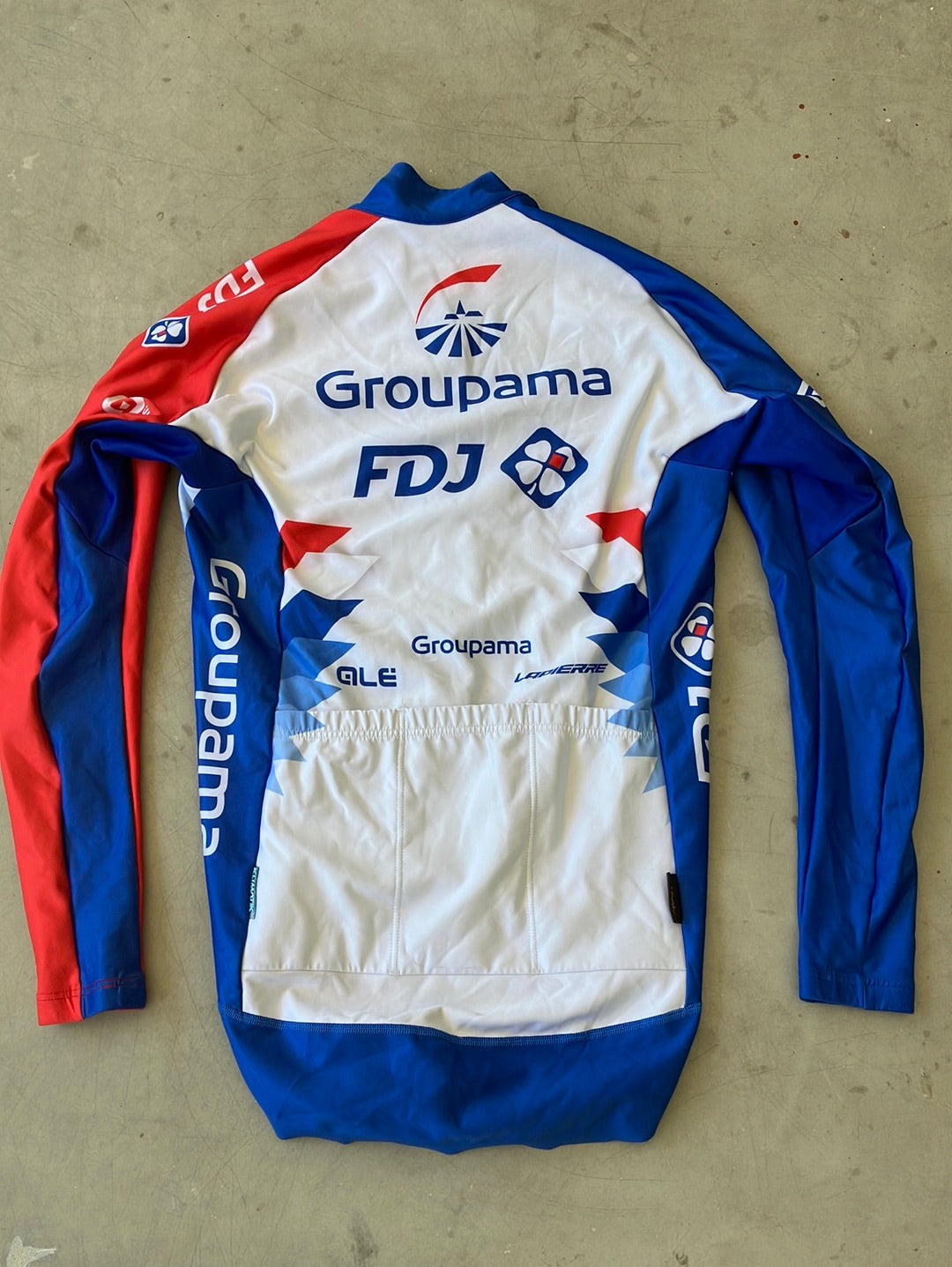 Long Sleeve Gabba Jersey / Jacket Thermal Winter | Ale | Groupama Française des Jeux | Pro Cycling Kit