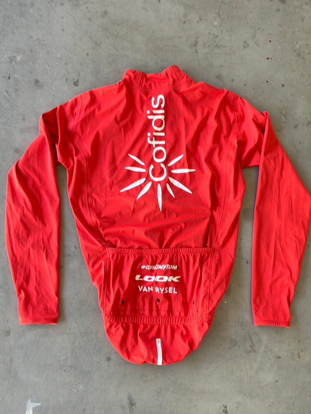 Light Rain Jacket Womens | Van Rysel | Cofidis Womens | Pro Cycling Kit