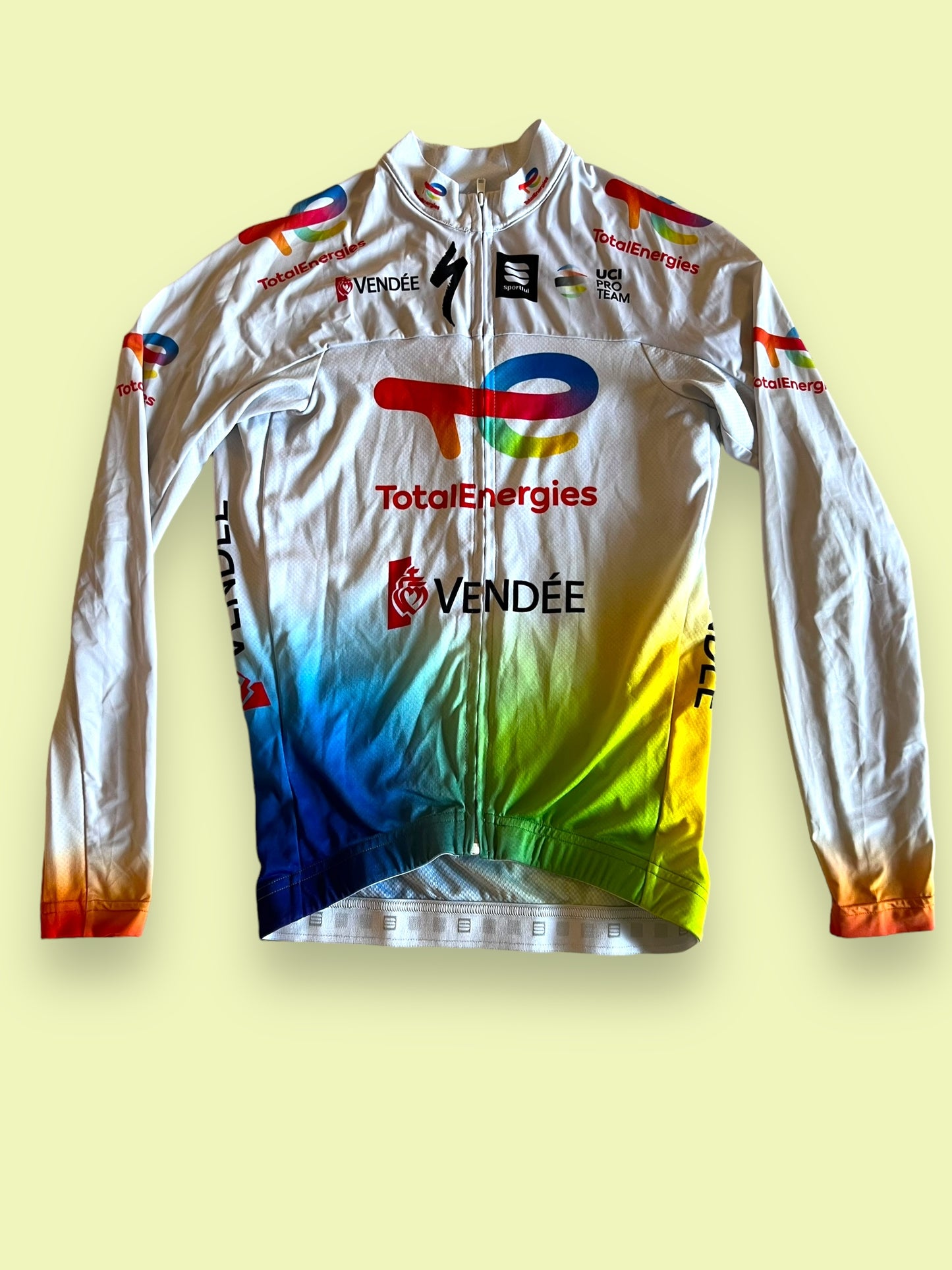 Light Long Sleeve Jersey | Sportful | Total Energies | Pro Cycling Kit