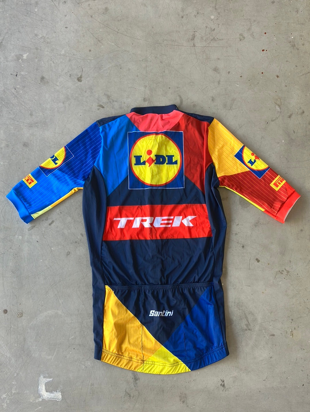 Aero Jersey Short Sleeve | Santini | Lidl Trek | Pro Cycling Kit