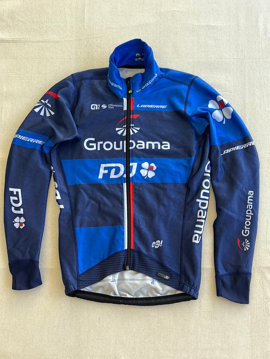 Gabba Deep Winter Jacket | Ale | Groupama Française des Jeux FDJ | Pro Team Cycling Kit