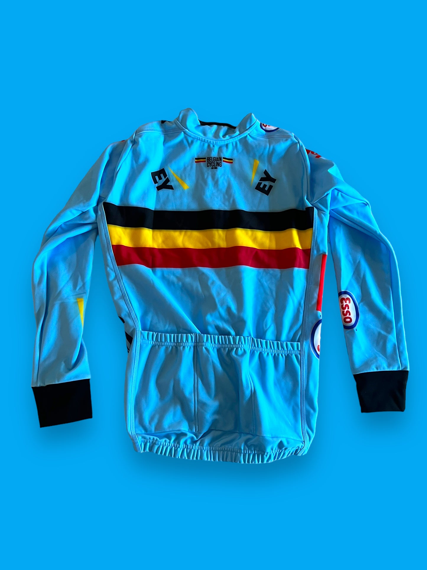 Winter Jersey Long Sleeve Thermal | Bioracer | Belgian National Team | Pro Cycling Kit