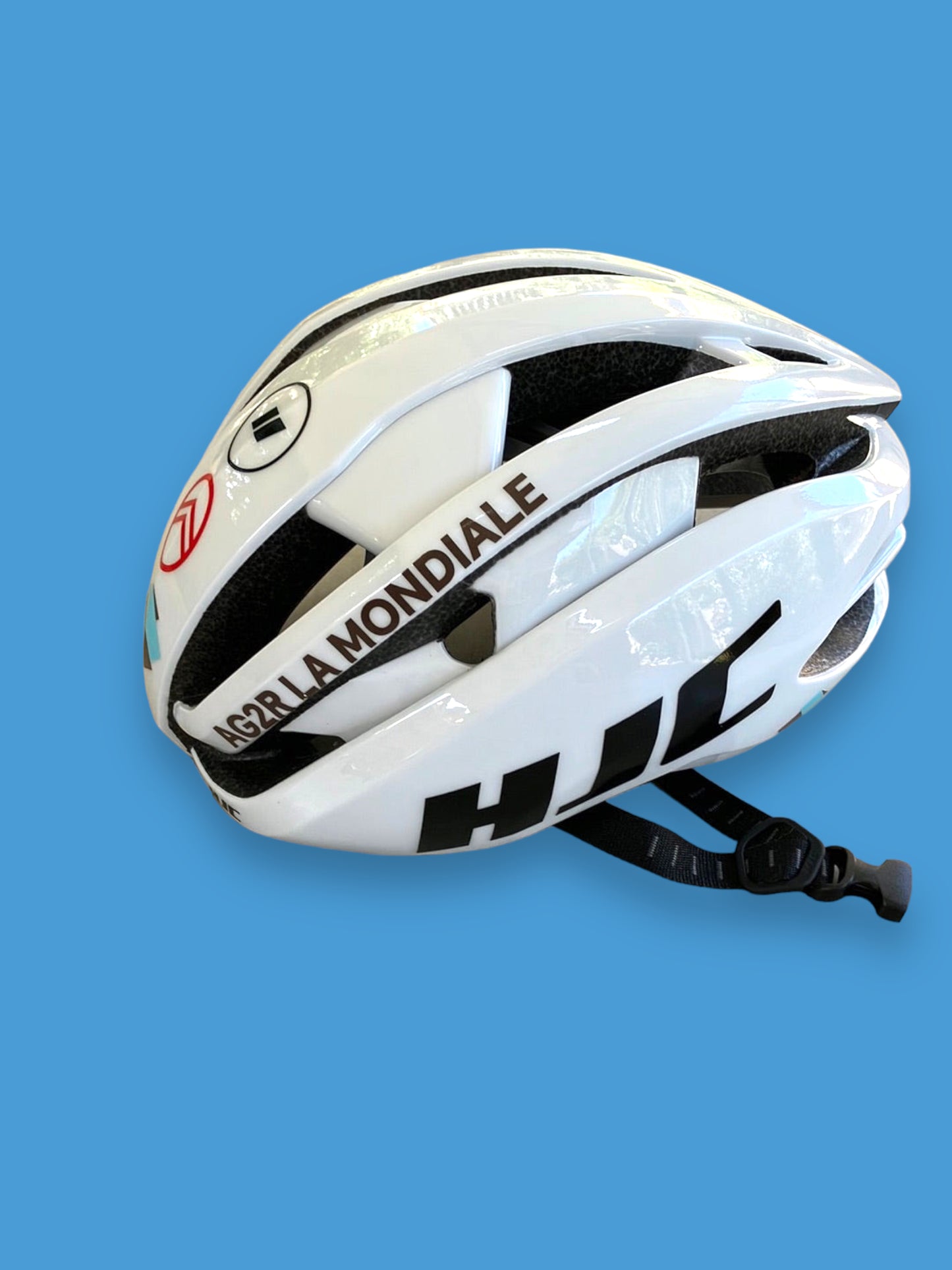 AG2R Citroen | HJC Helmet | White | M | Rider-Issued Pro Team Kit