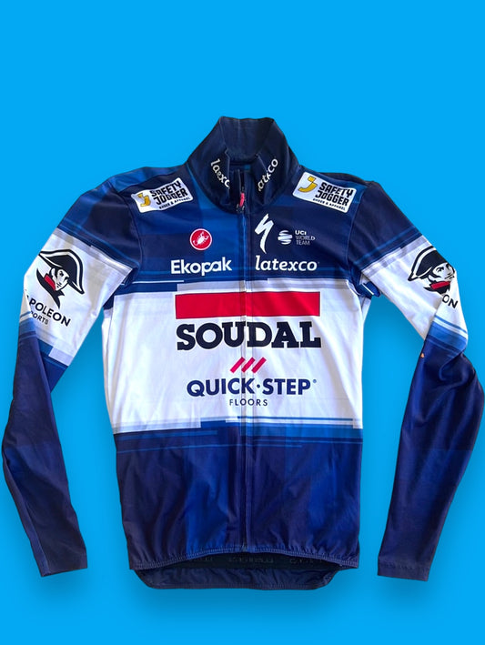 Mid-Weight Jersey Long Sleeve | Castelli | Soudal / Deceuninck Quick-Step | Pro-Issued Cycling Kit