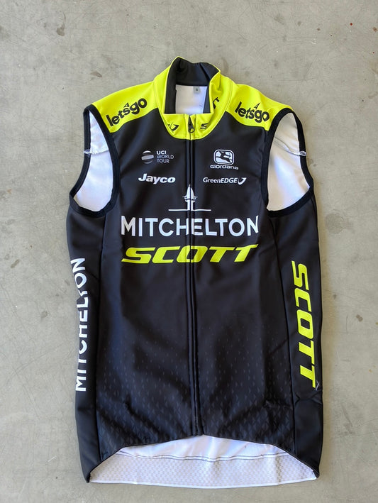 Thermal Winter Gabba G-Shield Vest / Gilet With Pockets  | Giordana | Mitchelton Scott | Pro Cycling Kit