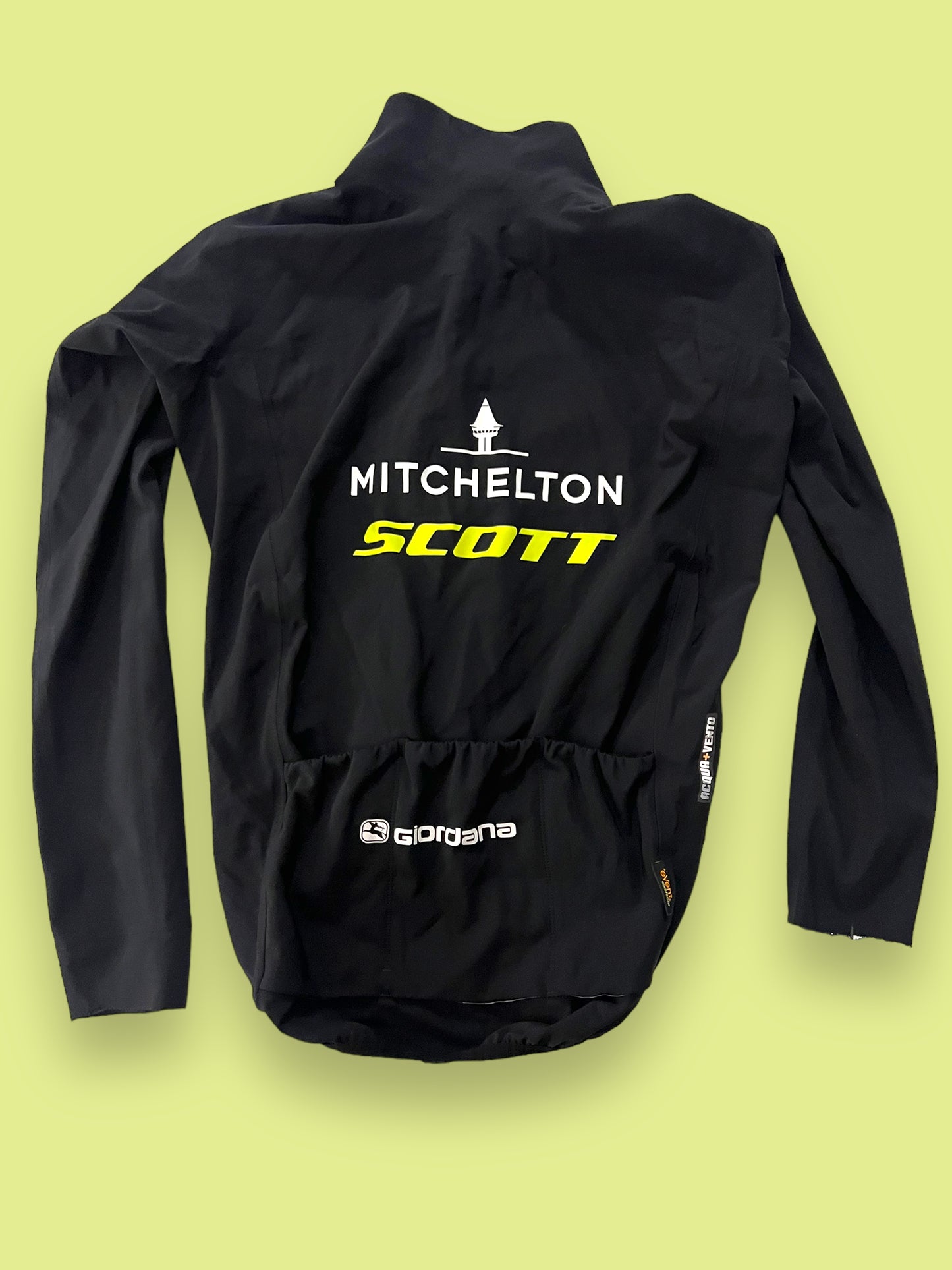 Thermal Rain Jacket Long Sleeve | Giordana | Mitchelton Scott Pro Team | Pro Cycling Kit