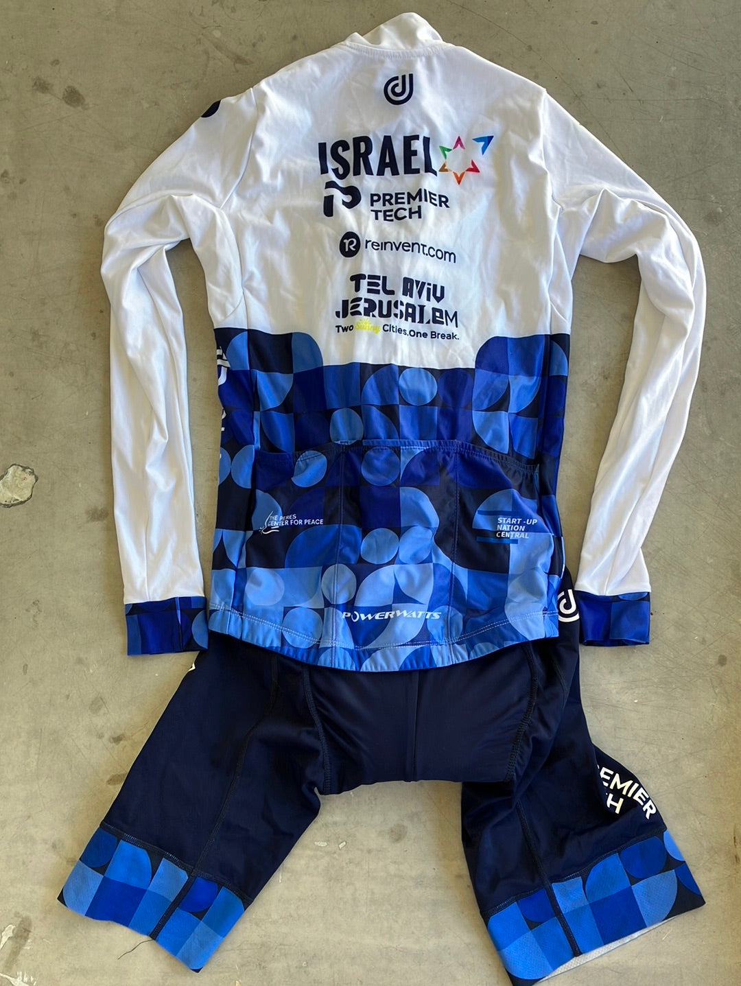 Long Sleeve Jersey & Bib Shorts Kit Bundle | Jinga | Israel Premier Tech IPT | Pro Cycling Kit