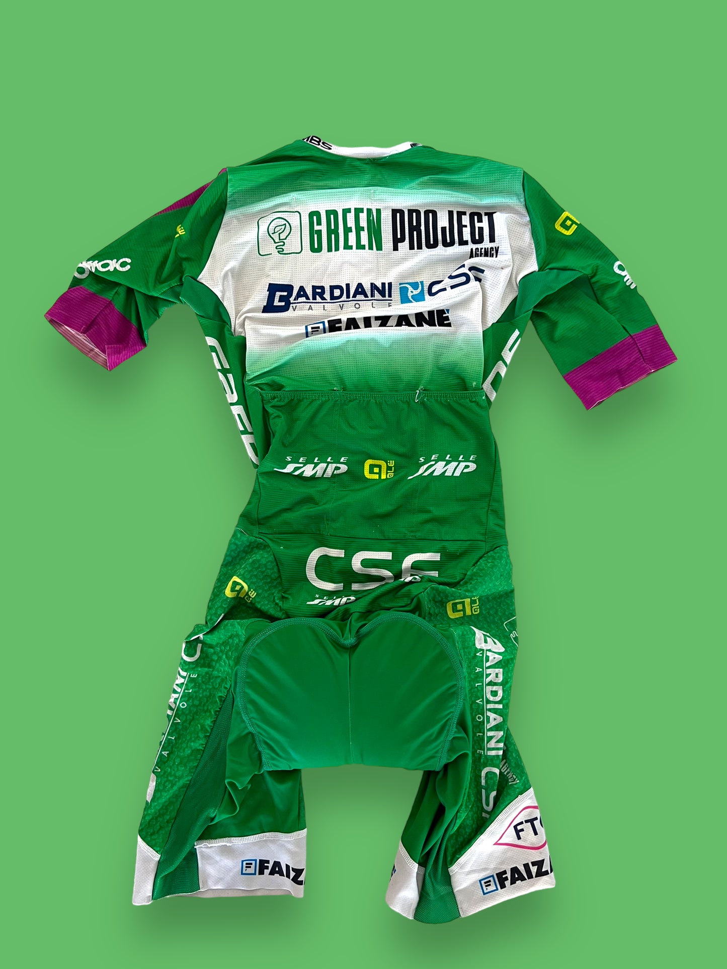 Summer Road Suit + Gloves Bundle | Ale | Bardiani Green Project Pro Team | Pro Cycling Kit