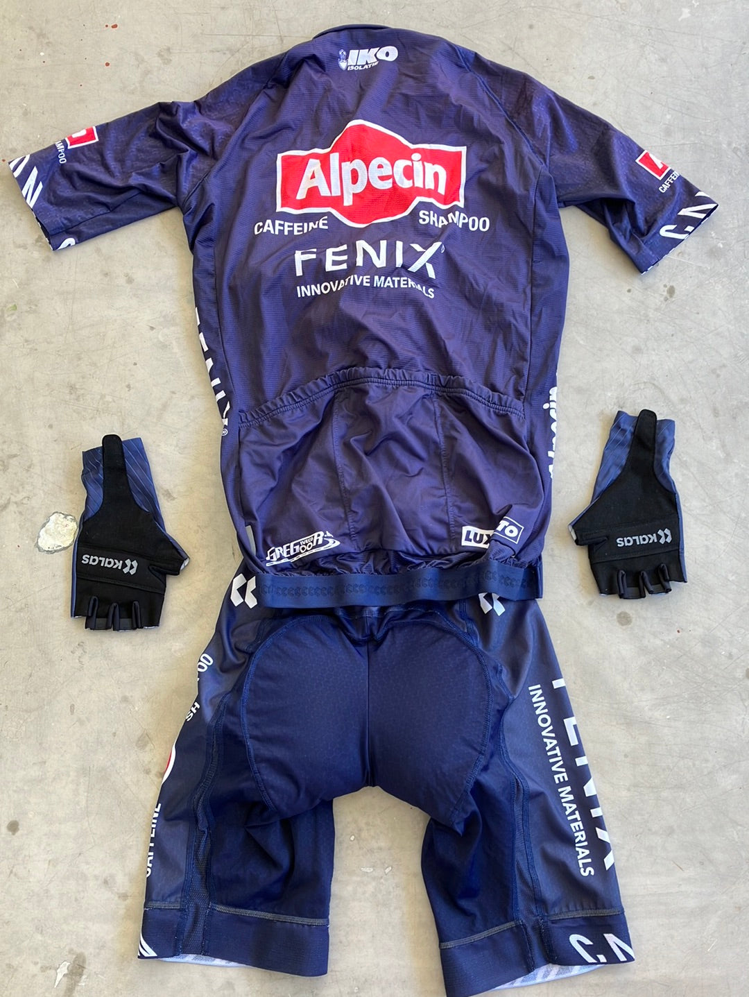 Short Sleeve Aero Jersey, Bib Shorts & Gloves/Mitts Bundle | Kalas | Alpecin Fenix | Cycling Pro Kit