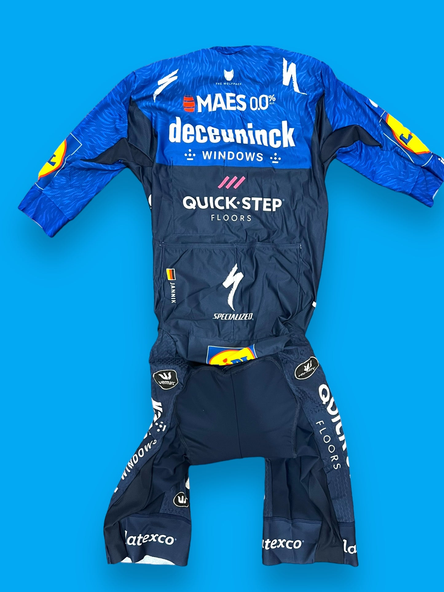 Lightweight Aero Road Suit | Vermarc | Deceuninck Quick-Step | Pro Cycling Kit