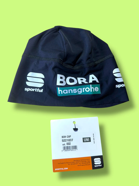 Under helmet Beanie Hat Head Warmer  Thermal Winter Team Issued| Sportful | Bora Hansgrohe| Pro Cycling Kit