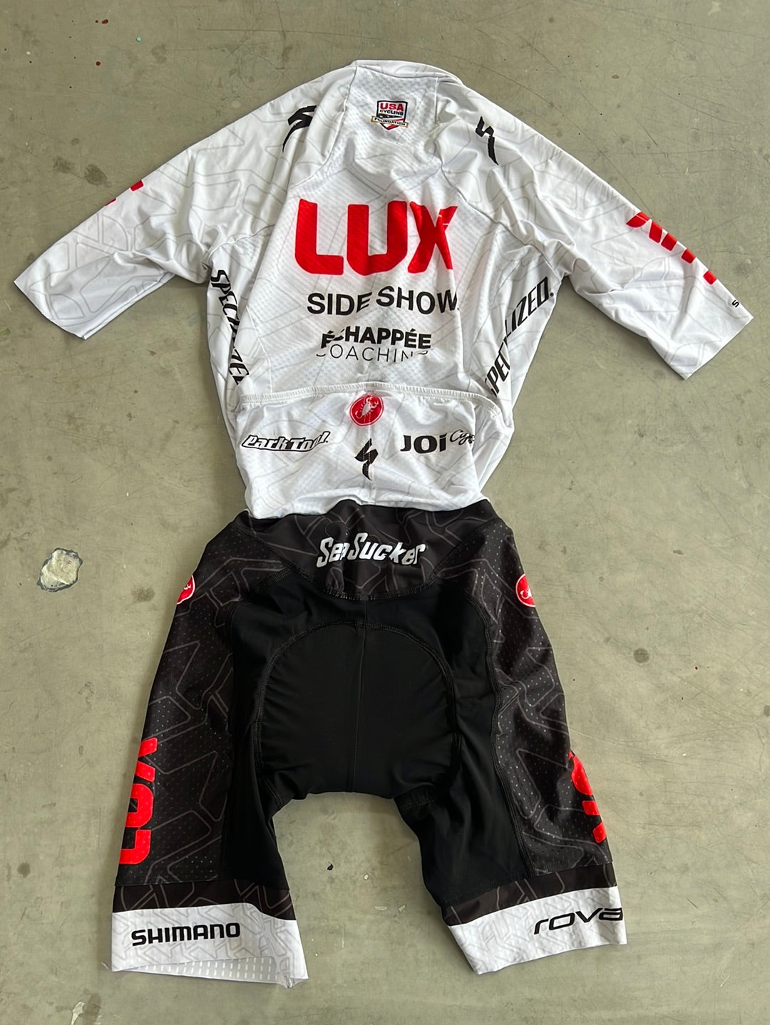 Aero Race Suit | Castelli | Lux Specialized | Pro-Issued Pro Team Kit