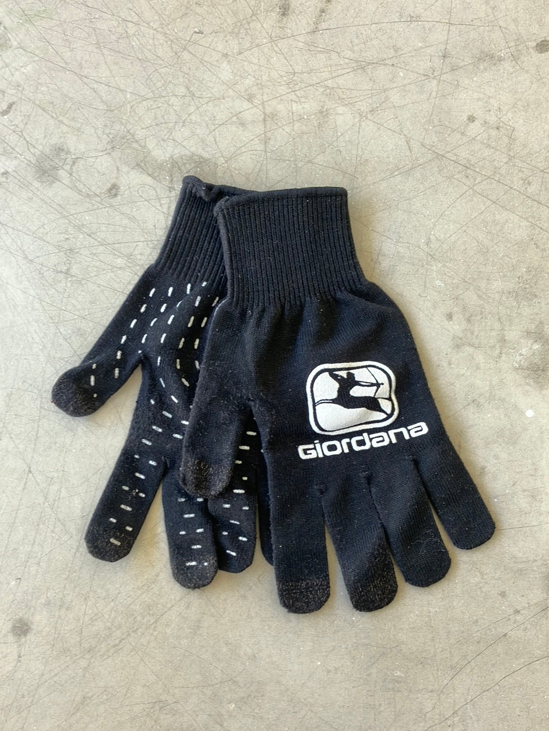 Winter Long Finger Gloves Wool Thermal| Giordana | Bianchi Bike Exchange | Pro Cycling Kit