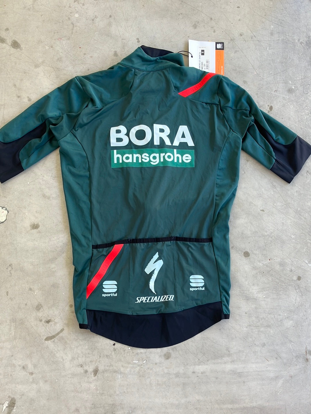 Rain Jersey / Jacket Short Sleeve Gabba | Sportful | Bora Hansgrohe | Pro-Issued Cycling Kit