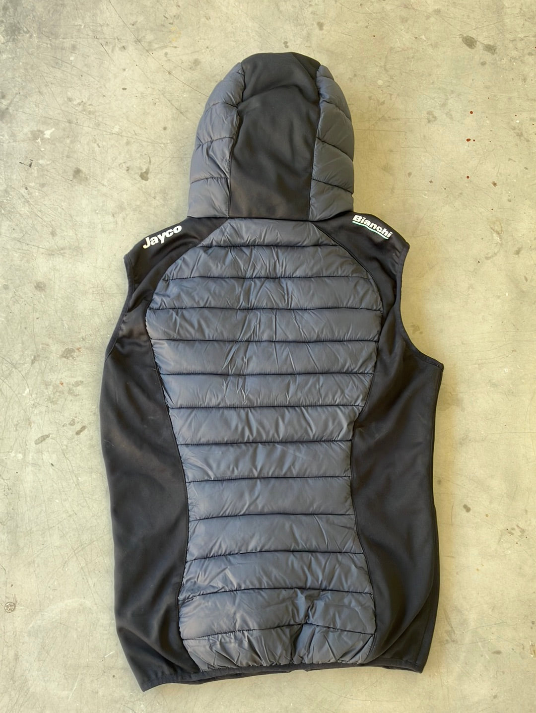 (Copy) Casual Hooded Vest / Gilet Thermal Padded Jacket team-Issued | Giordana | Bianchi Bike Exchange | Pro Cycling Kit