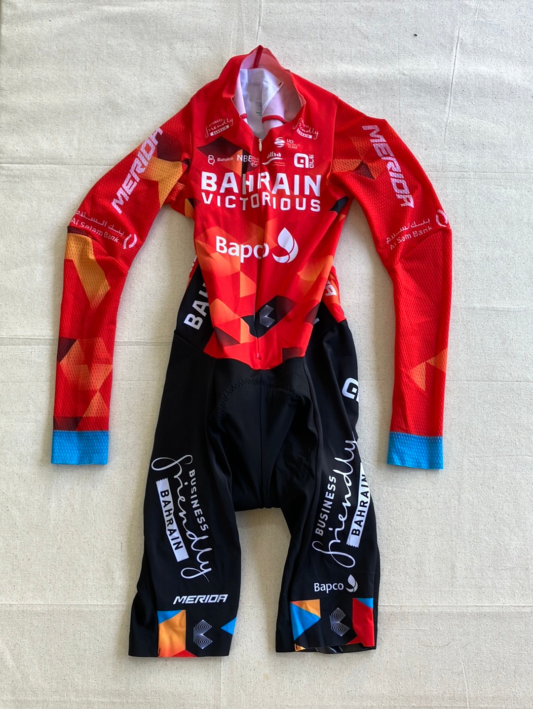 TT Suit Long Sleeve | Ale | Team Bahrain Victorious | Pro Cycling Kit