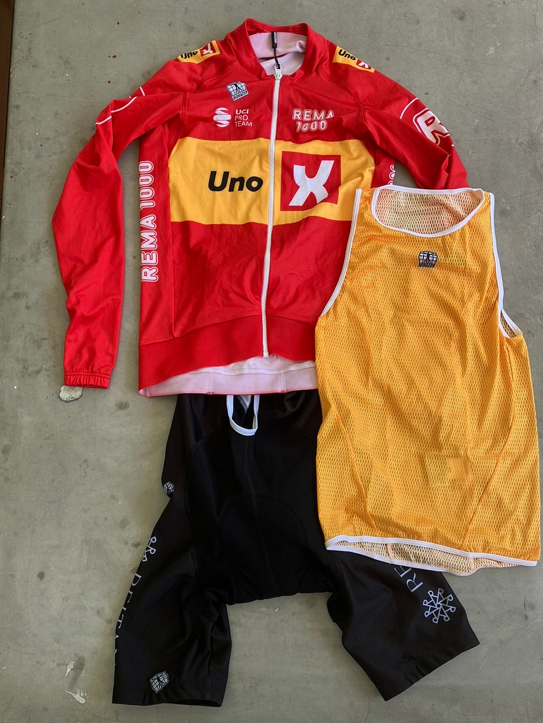 Cycling Kit Bundle - Jersey Long Sleeve, Thermal Bibs & Base Layer | Bioracer | Uno-X | Pro-Issued Cycling Kit