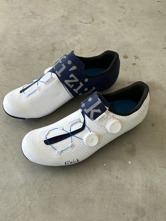 Cycling Shoes Fizik Vento Infinito Carbon | Fizik | White | Movistar | Pro Kit