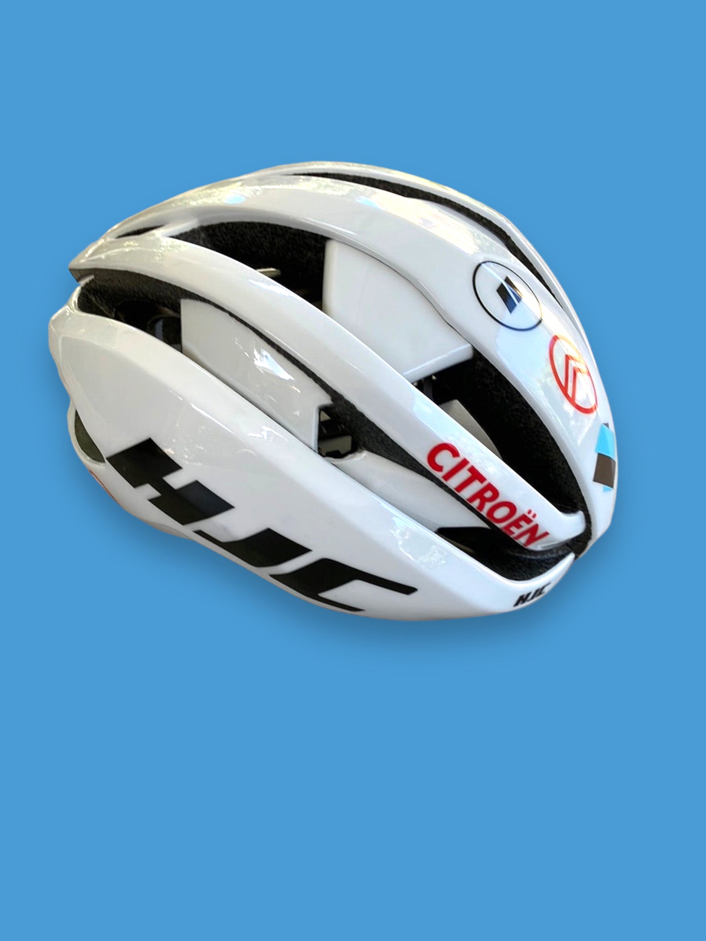 AG2R Citroen | HJC Helmet | White | M | Rider-Issued Pro Team Kit