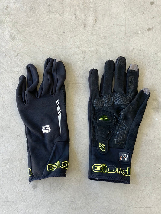 Winter Long Finger Gloves Thermal| Giordana | Bianchi Bike Exchange | Pro Cycling Kit