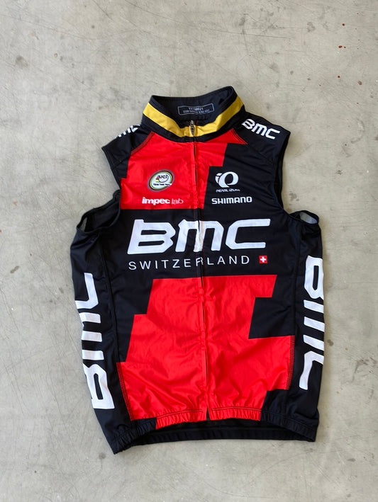 Wind Vest Gilet Winter Packable Olympic Gold Champion | Assos | BMC Tag Heuer | Pro Cycling Kit