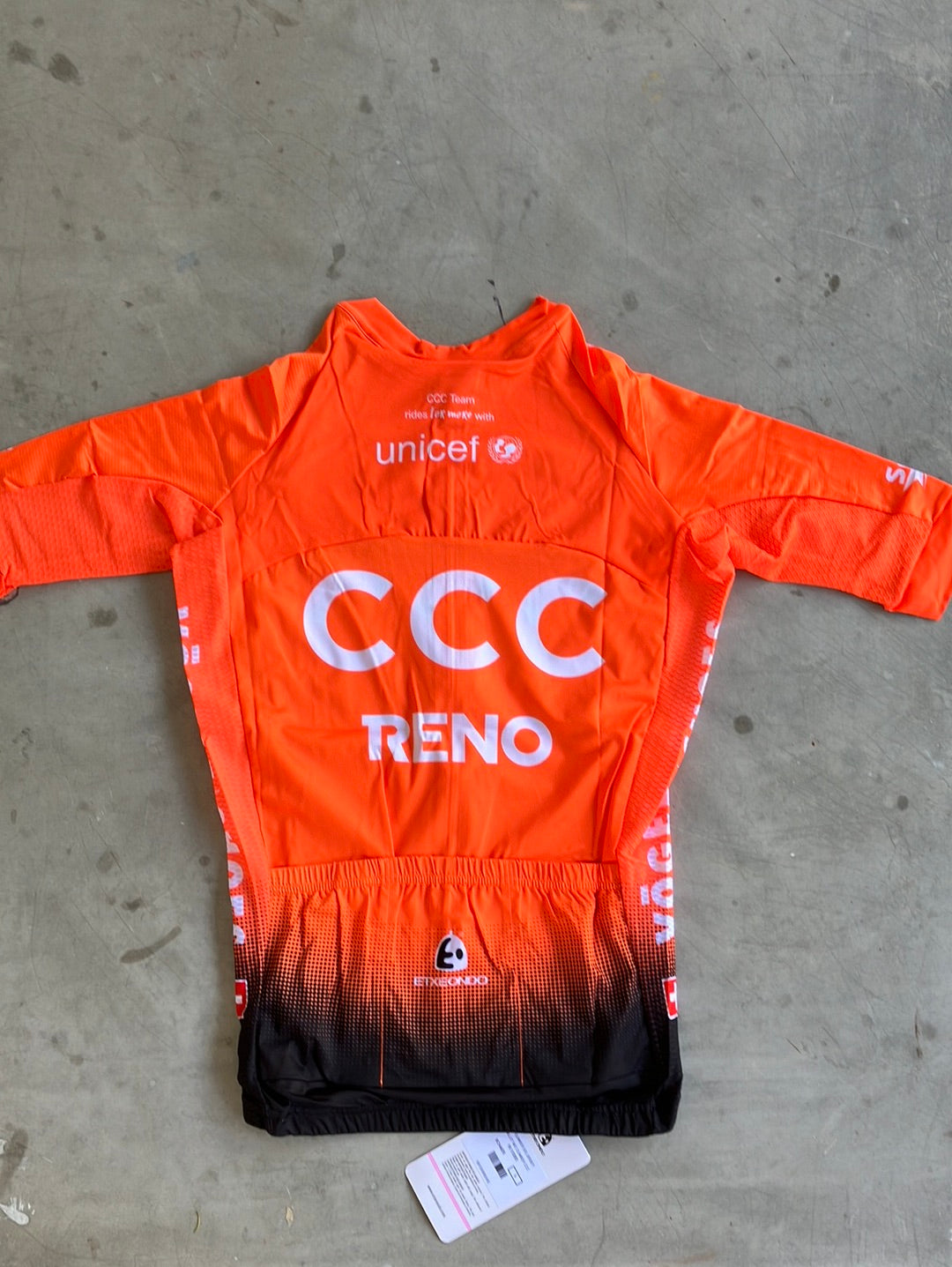 Short Sleeve Jersey Lightweight Climber |Extendo |CCC Reno Giant |Pro Cycling Kit