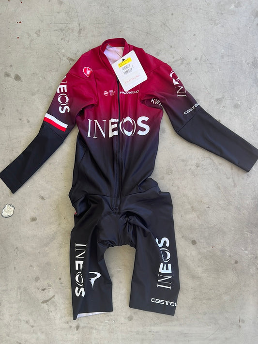TT Time Trial Suit - Kwiatkowski Skinsuit Bodypaint 4.0 | Castelli | Ineos  | Pro Cycling Kit