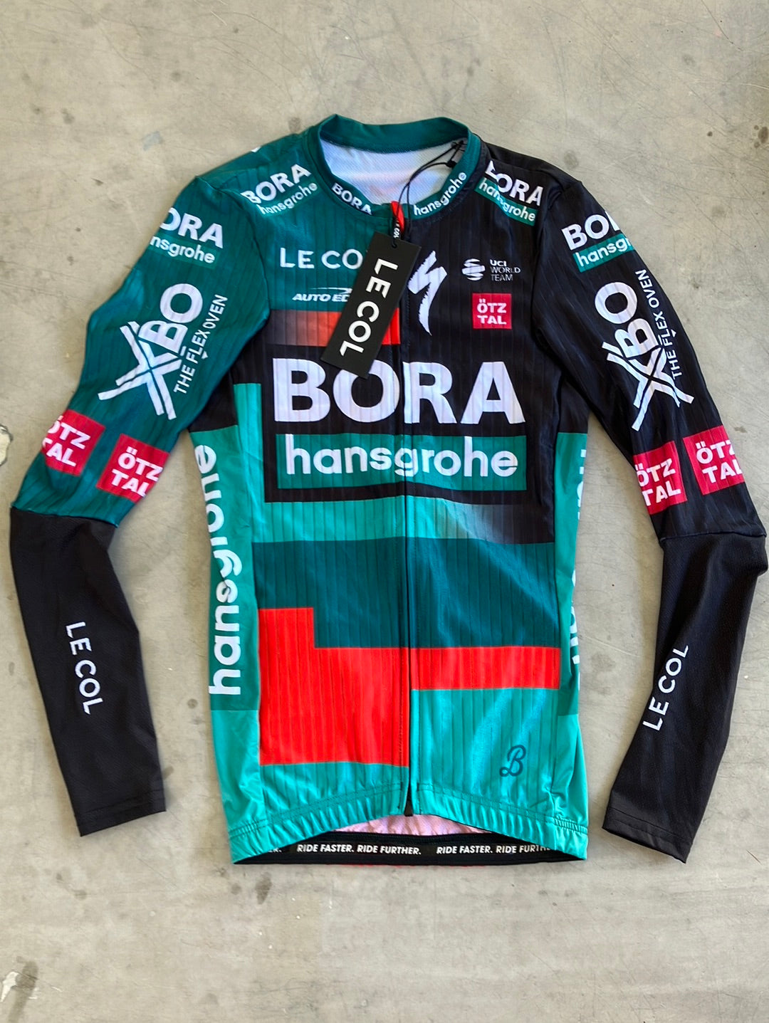 Long Sleeve Jersey Pro Aero | Le Col | Bora Hansgrohe | Pro-Issued Cycling Kit